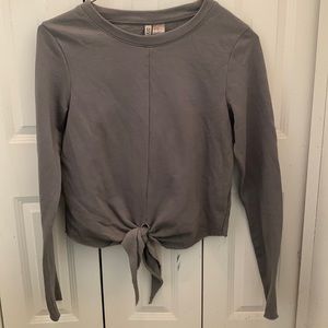Im selling a grey sweatshirt from H&M and only whore twice